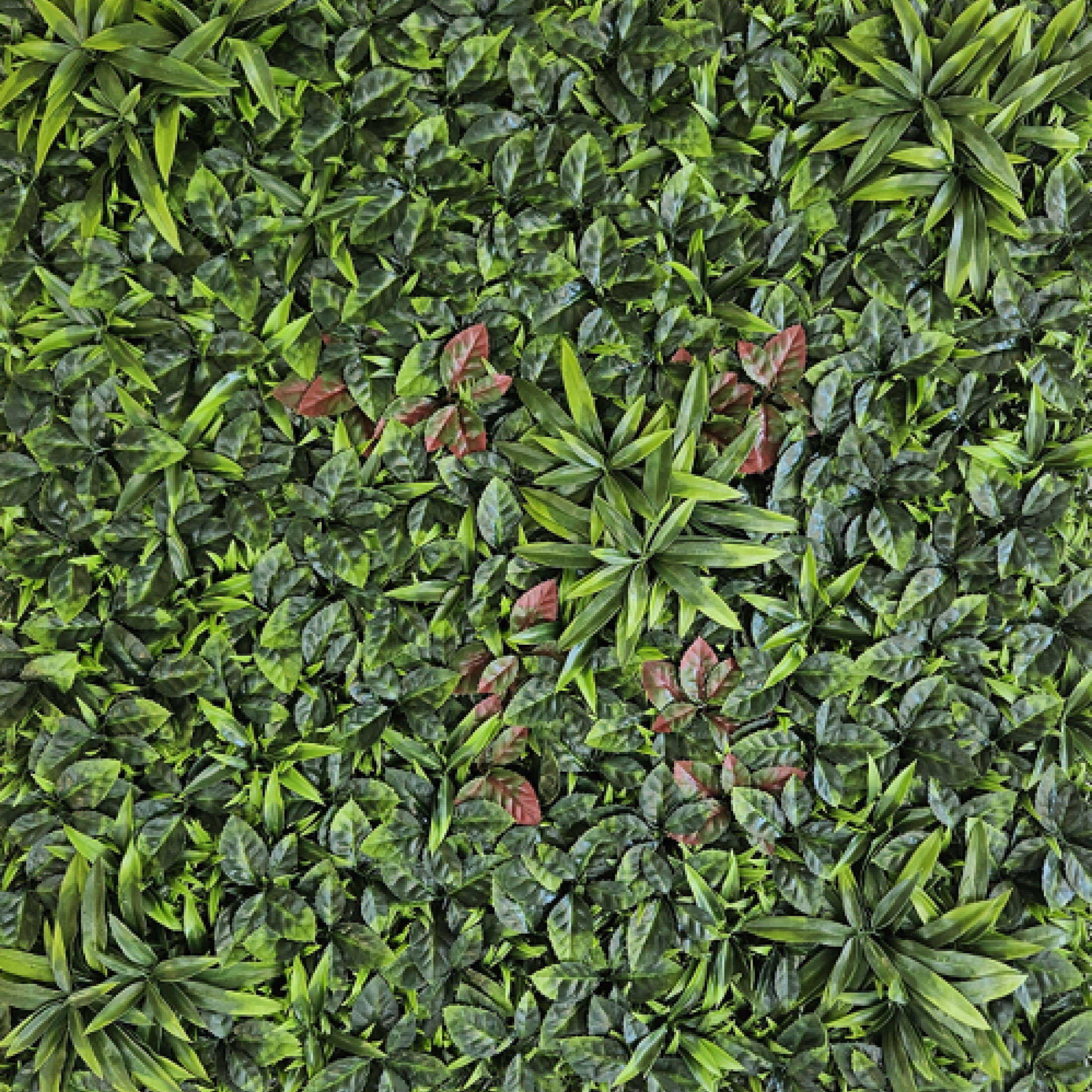 Künstliche Blumenwand Model 24