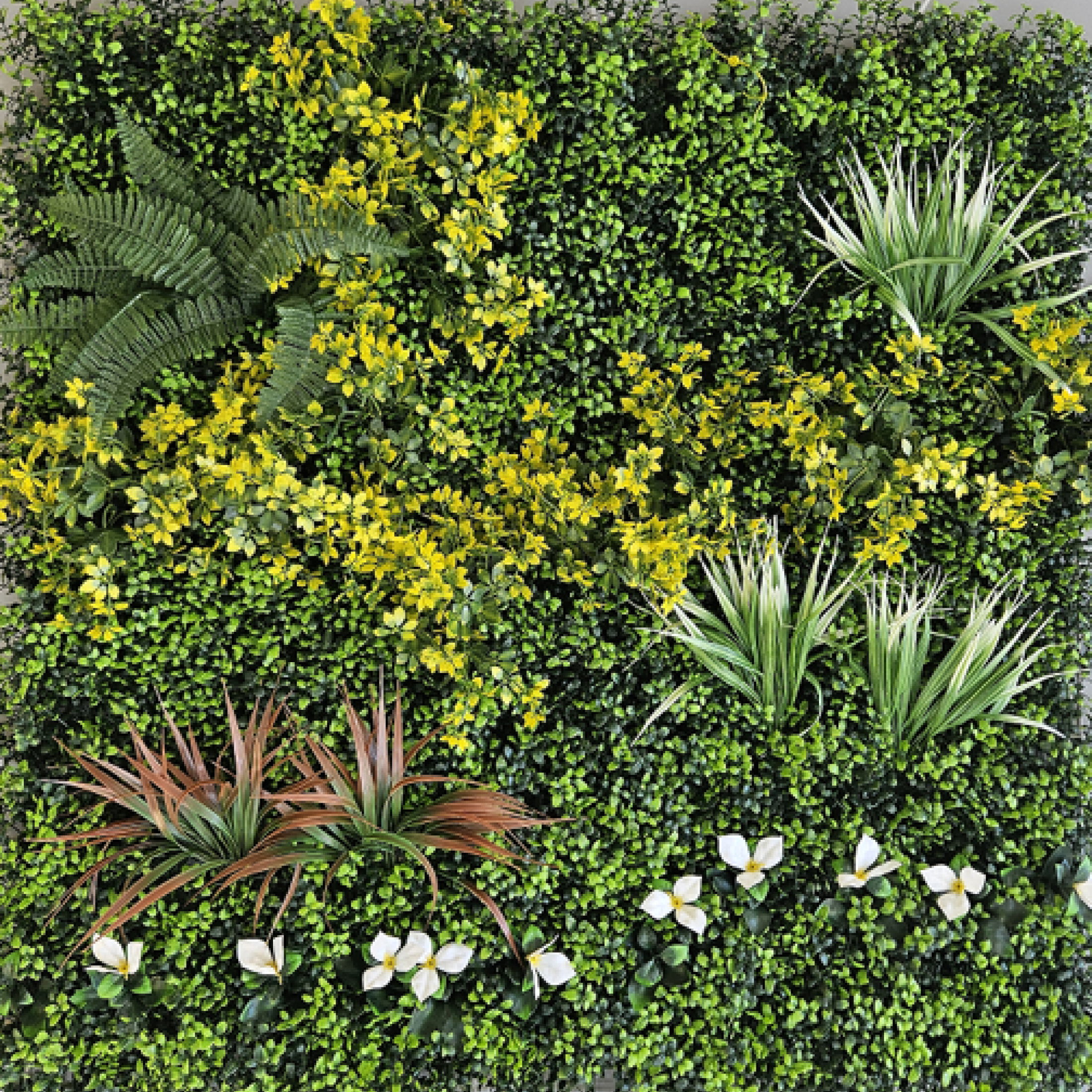 Künstliche Blumenwand Model 20