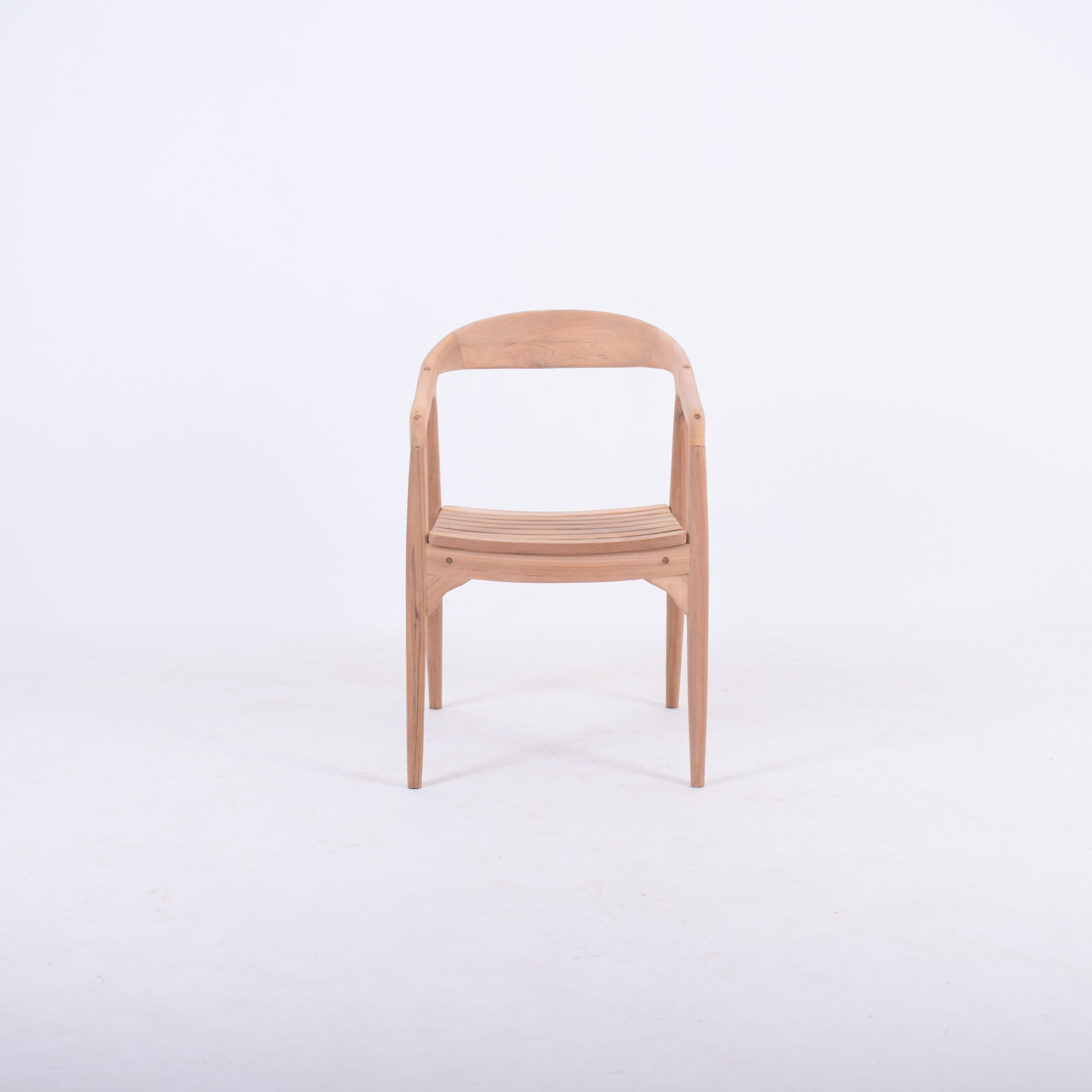 OZZIE DINING ARM CHAIR (SLAT)