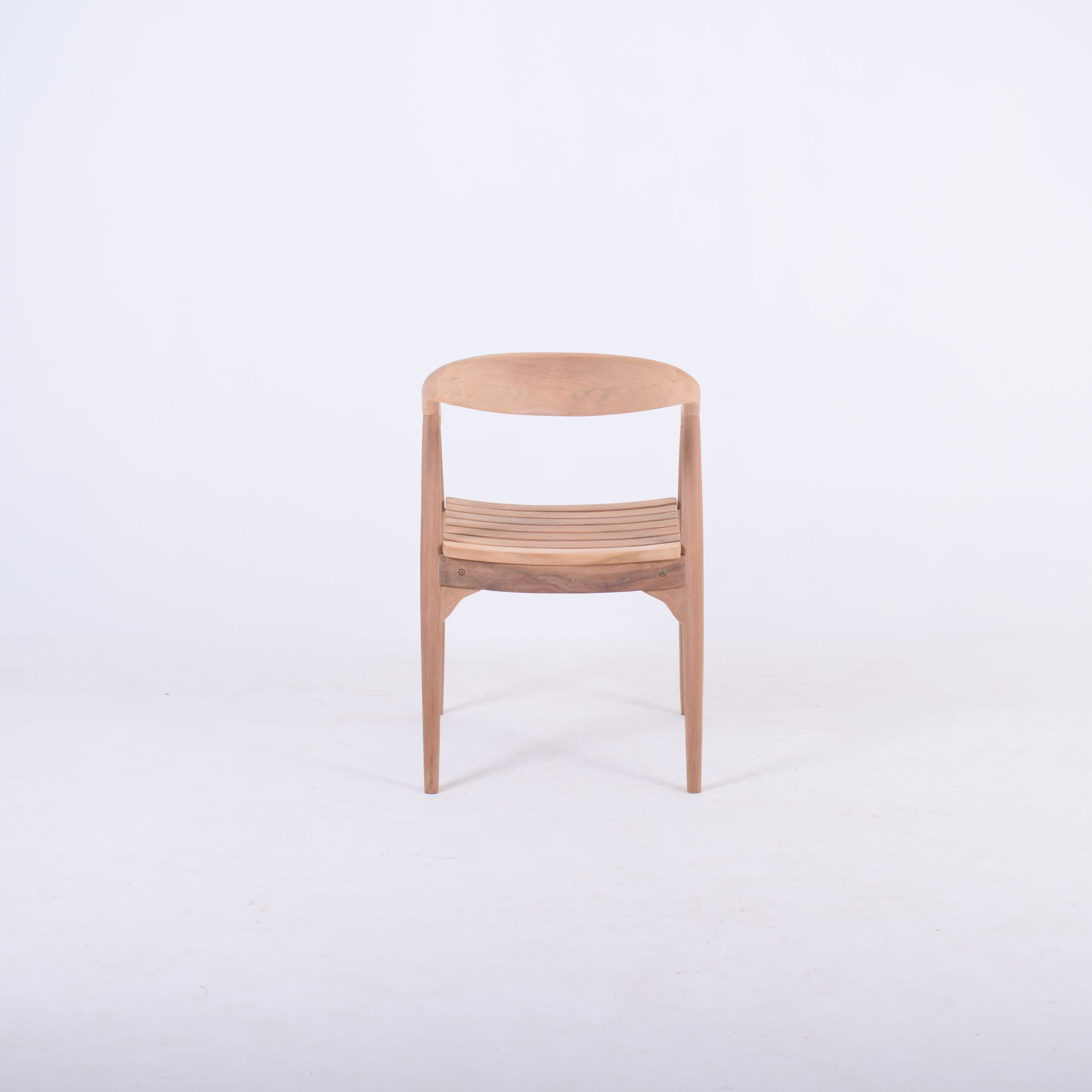 OZZIE DINING ARM CHAIR (SLAT)