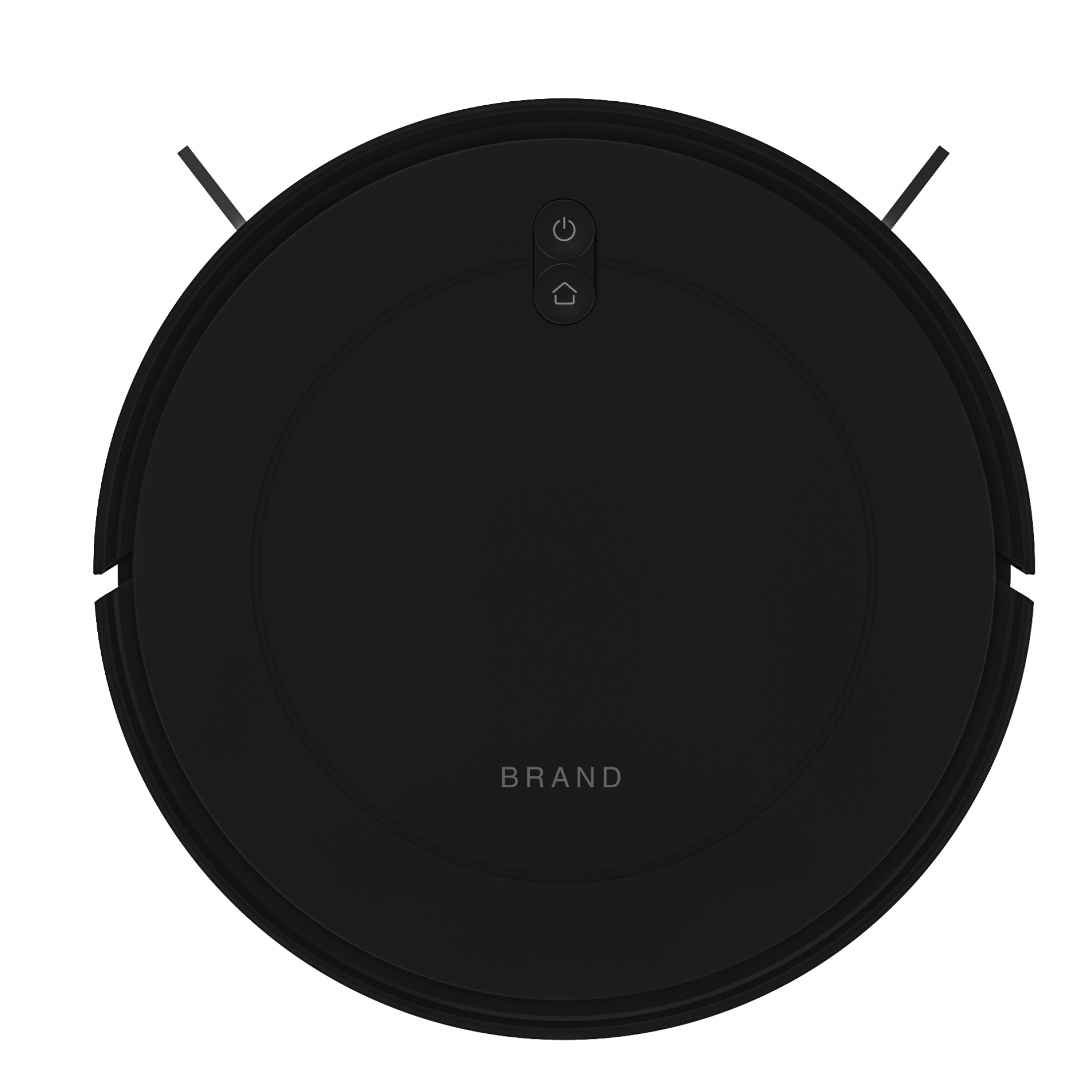 Gyroscope Robot Vacuum Cleaners Black