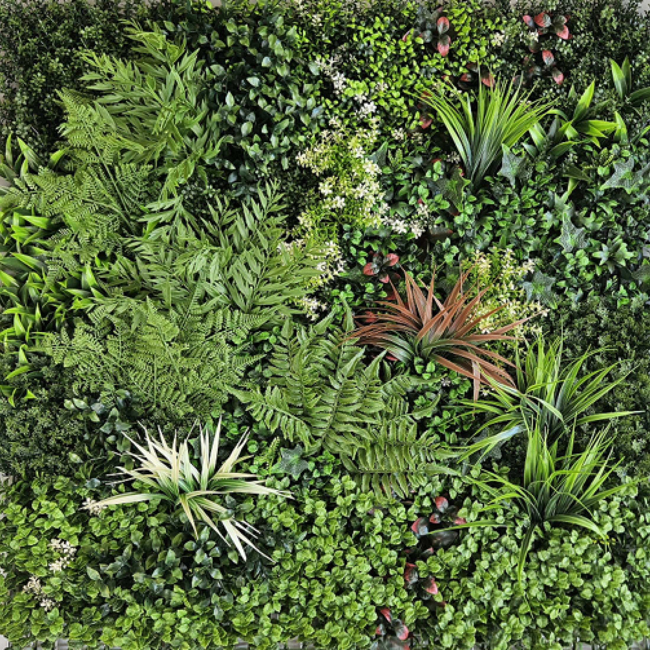 Künstliche Blumenwand Model 18