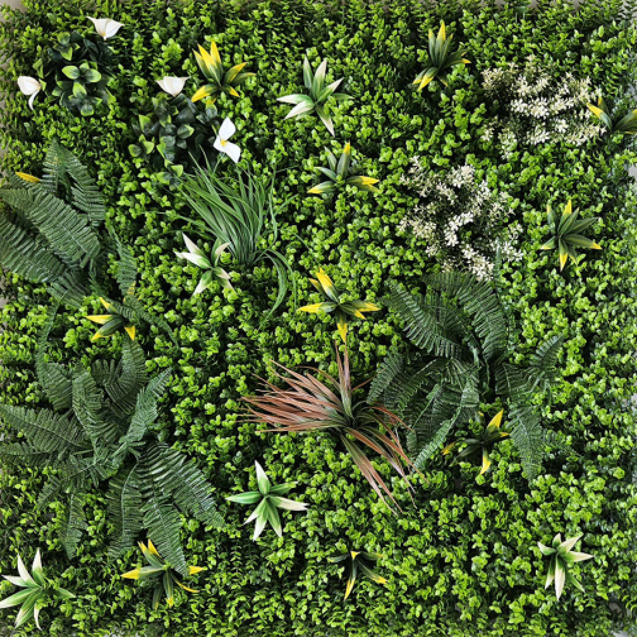 Künstliche Blumenwand Model 13