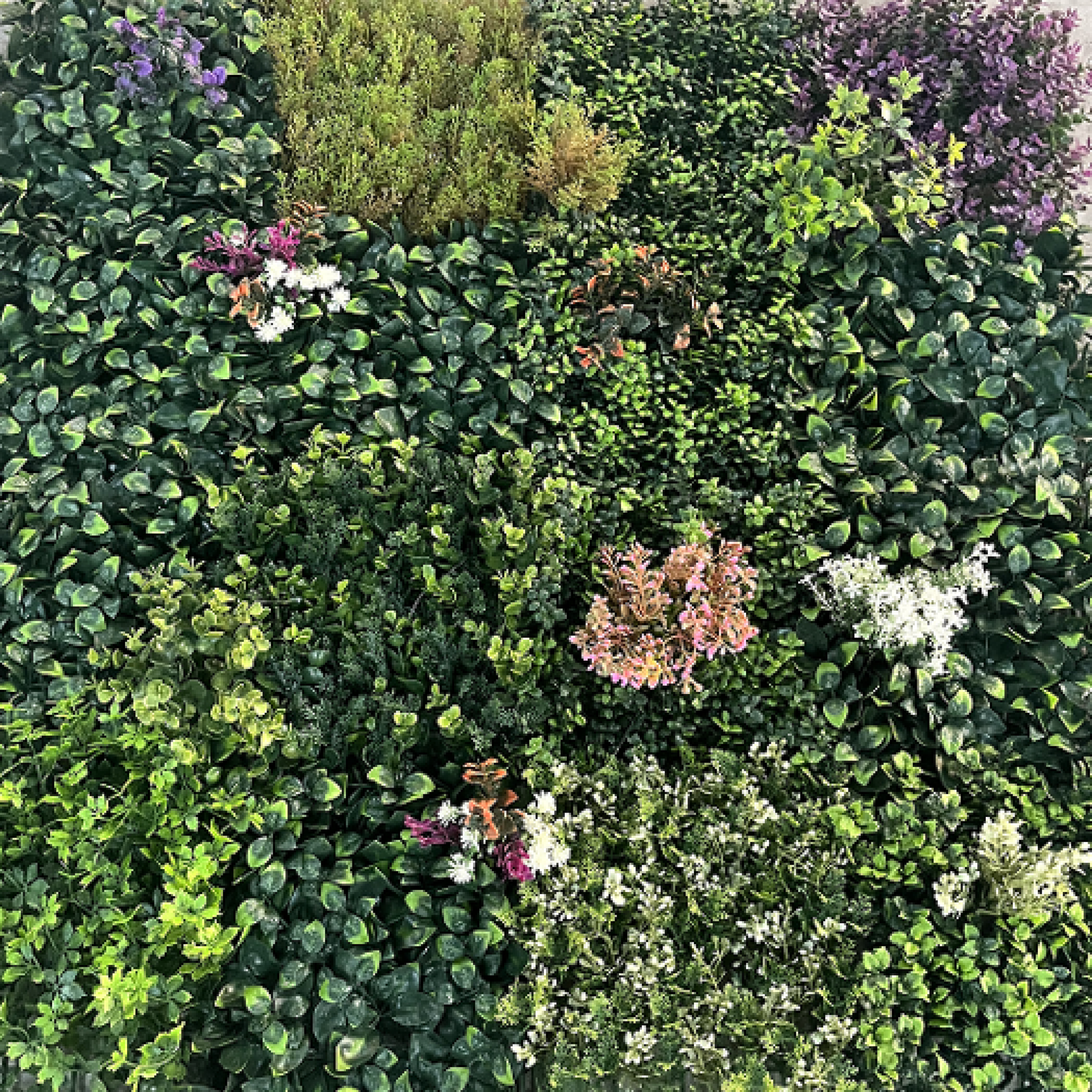 Künstliche Blumenwand Model 8